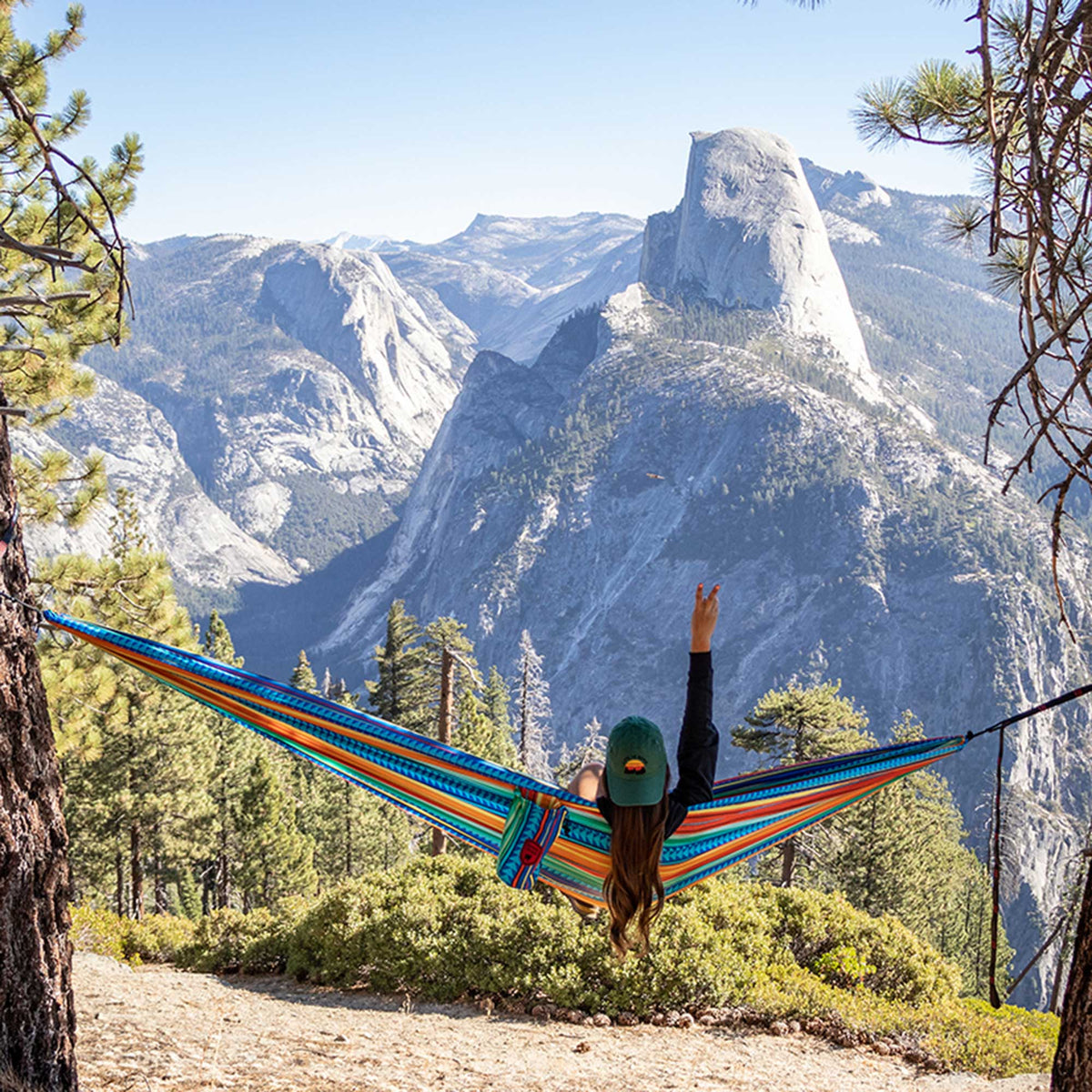 Double Deluxe Hammock with Suspension Straps | Prints