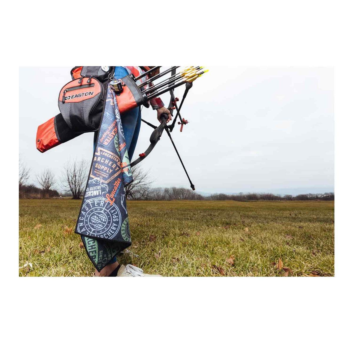 Lancaster Archery Logo Loop Range Towel