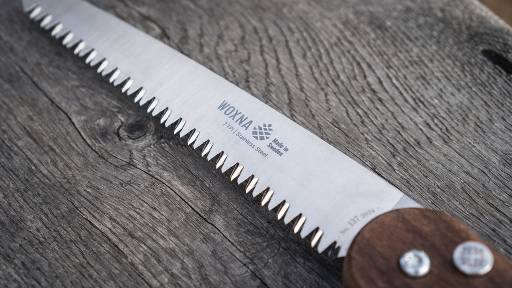 Woxna Ljusnan Foldable Saw 7 inches - Walnut & Stainless Steel