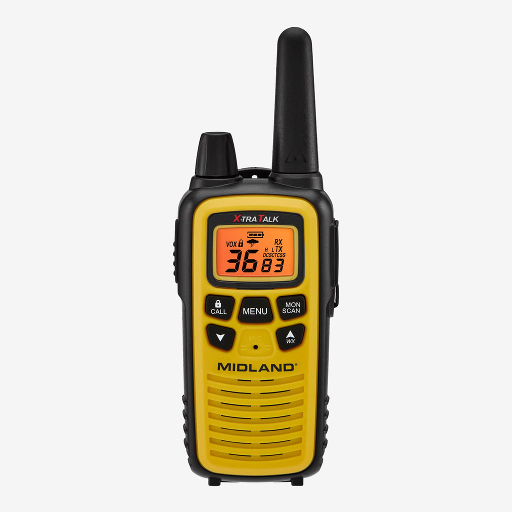 LXT630 FRS License‑Free Walkie Talkie 3-Pack Yellow - LXT630X3VP3
