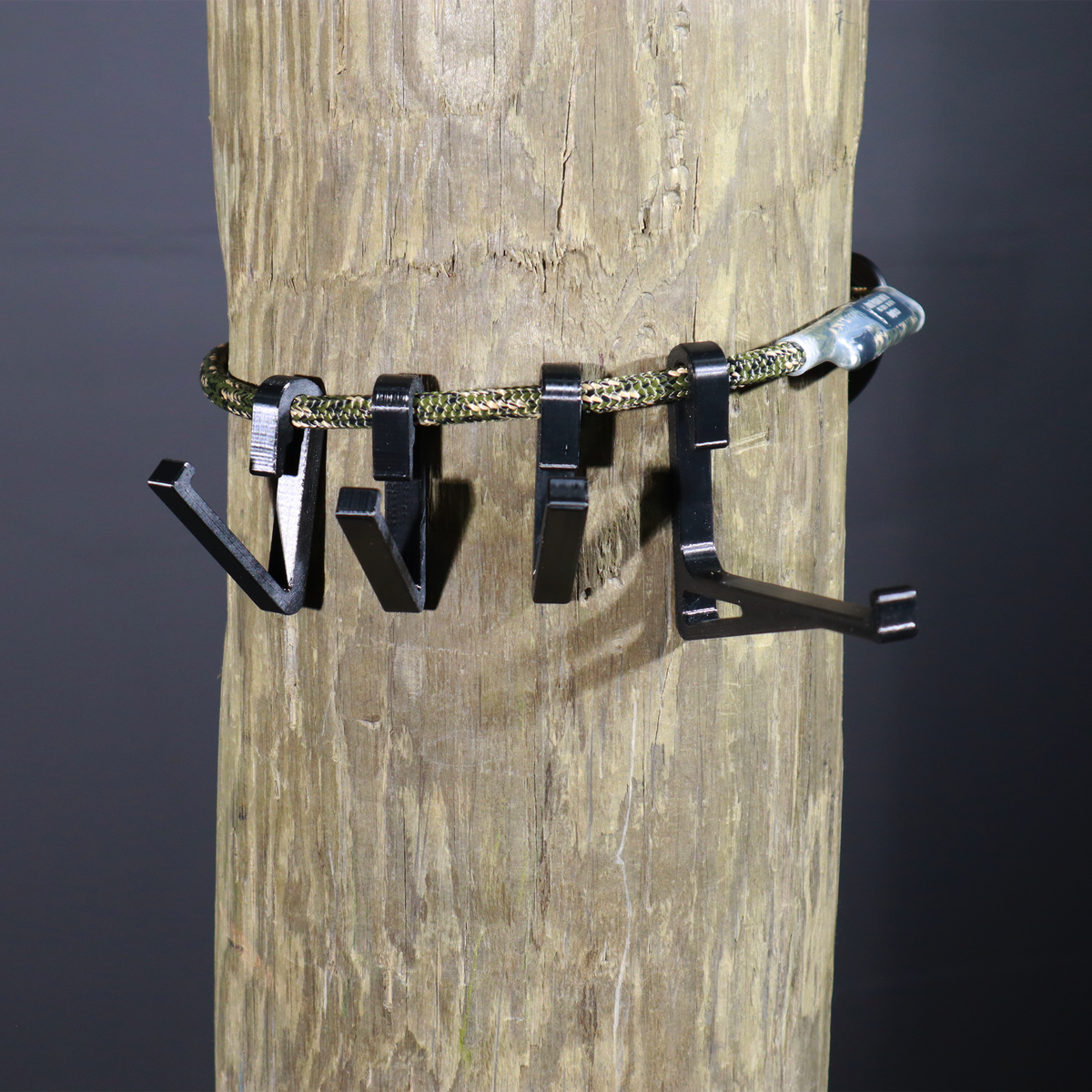 3D Printed Gear Hanger For Rope