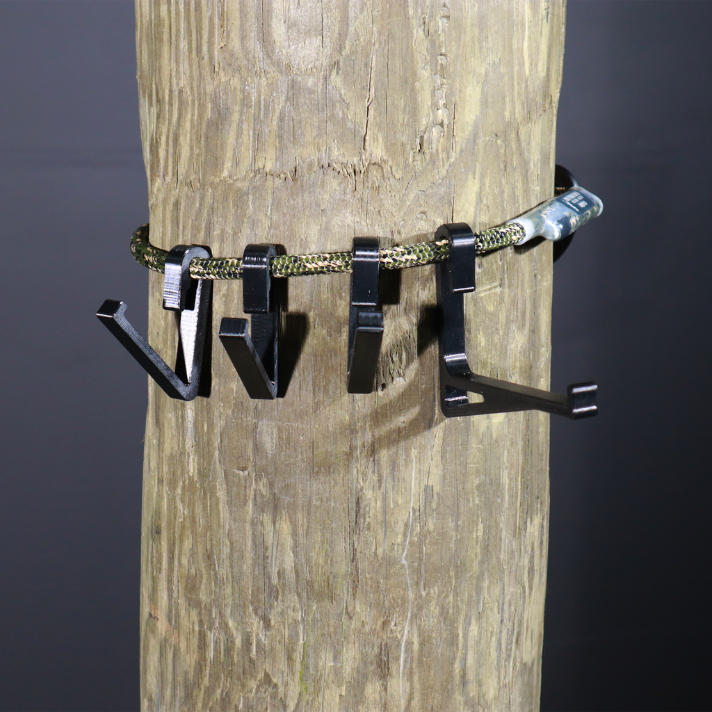 Quick Bow/Gear Hanger Kit For Tether/Lineman's Belt