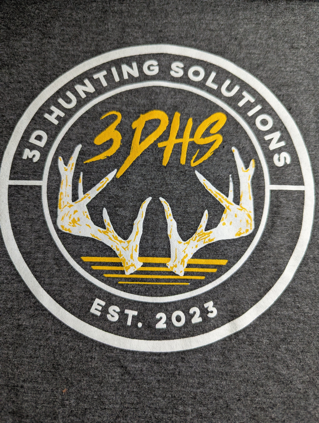 3DHS Antler Script T-Shirt
