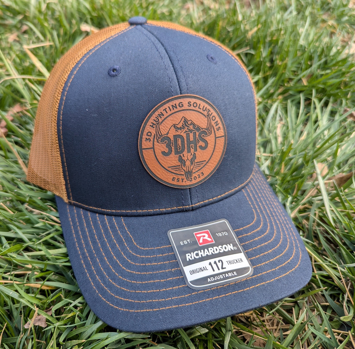 3DHS Brown and Blue Hat
