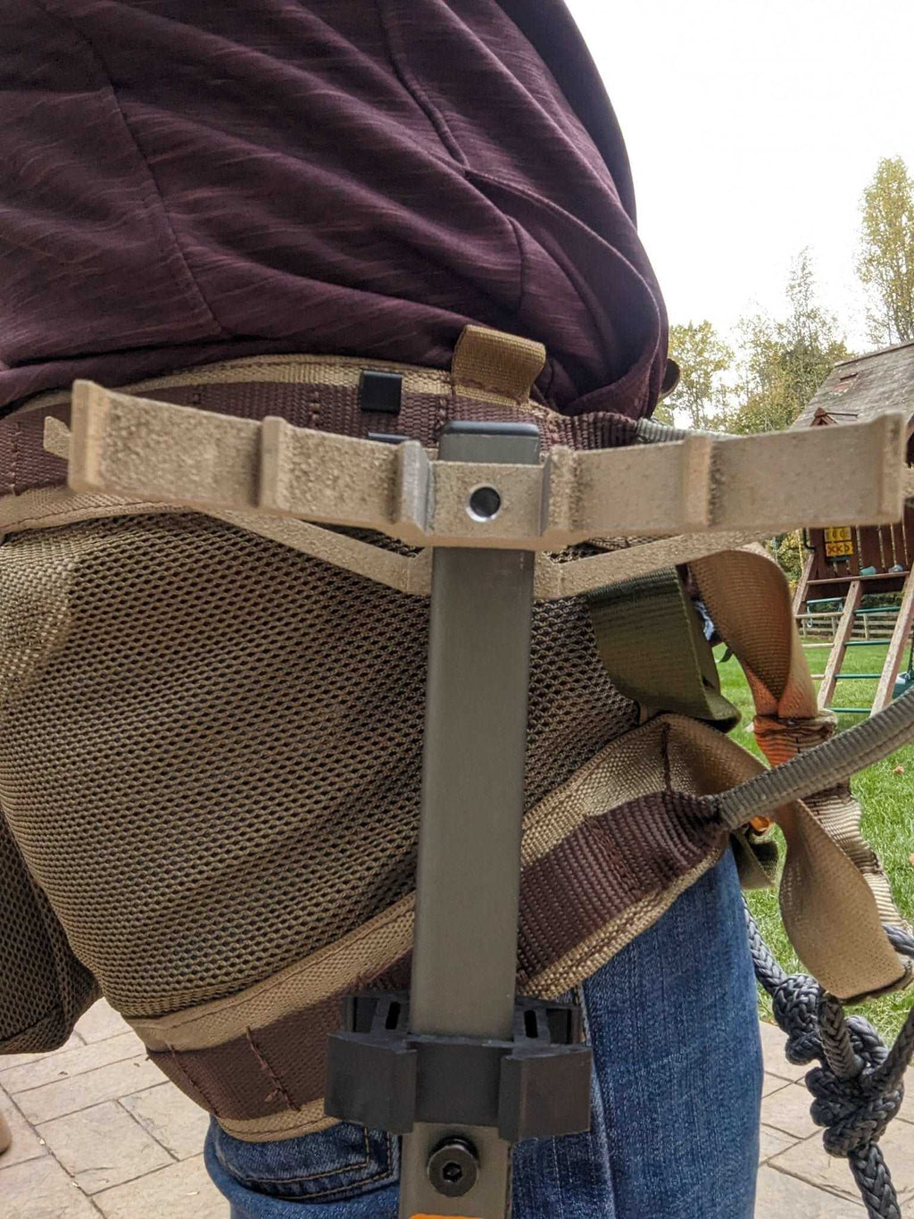 Climbing Stick Hanger