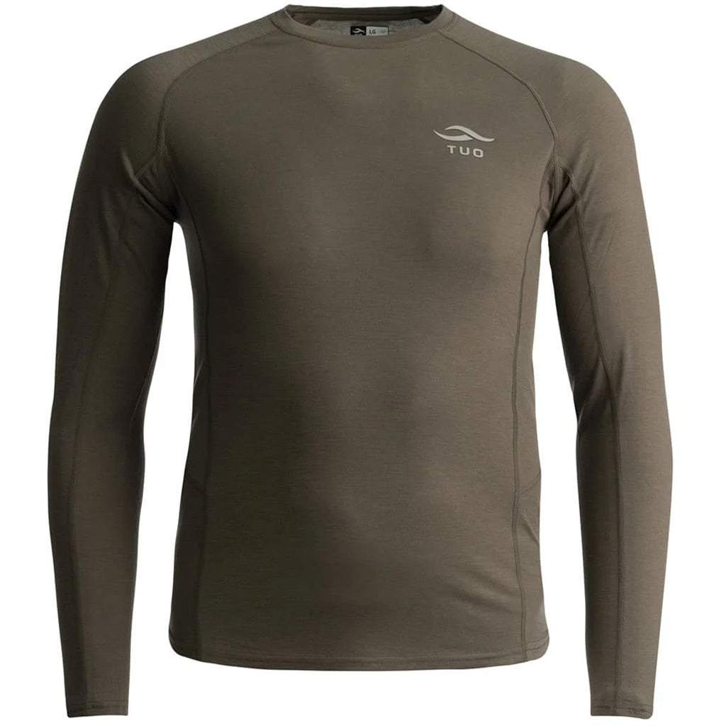 TUO Kinetic Merino 150 LS Crew Shirt Deadfall Medium