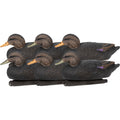 Zink Floater Duck Decoys Black Ducks 6 pk.