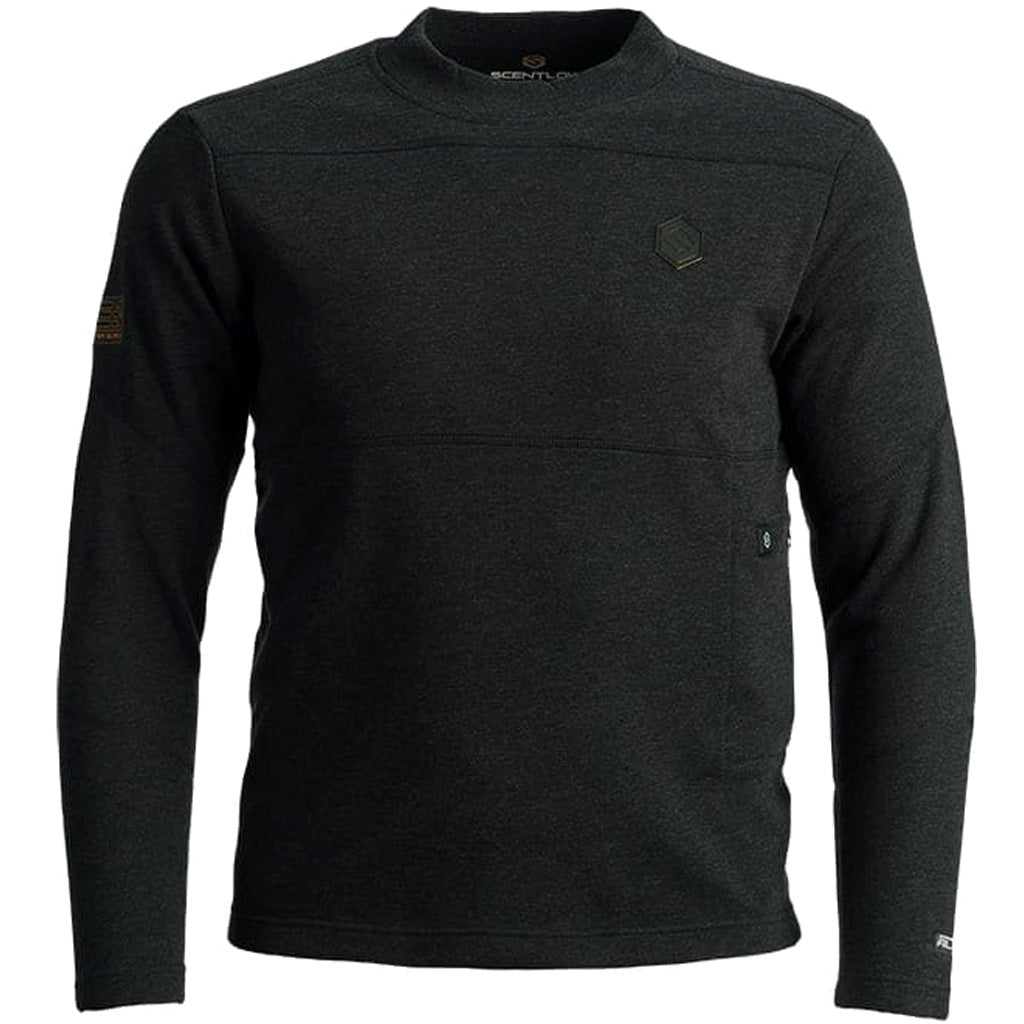 ScentLok BE:1 Trek Heated Base Shirt Blackout Black Small