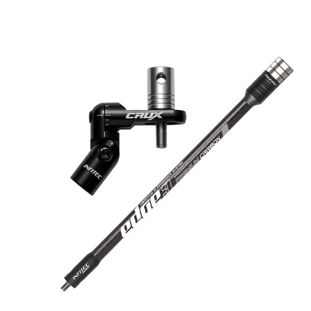 Crux Compound V-Bar & Nexus Edge 3 High Module Carbon Stabilizer Set
