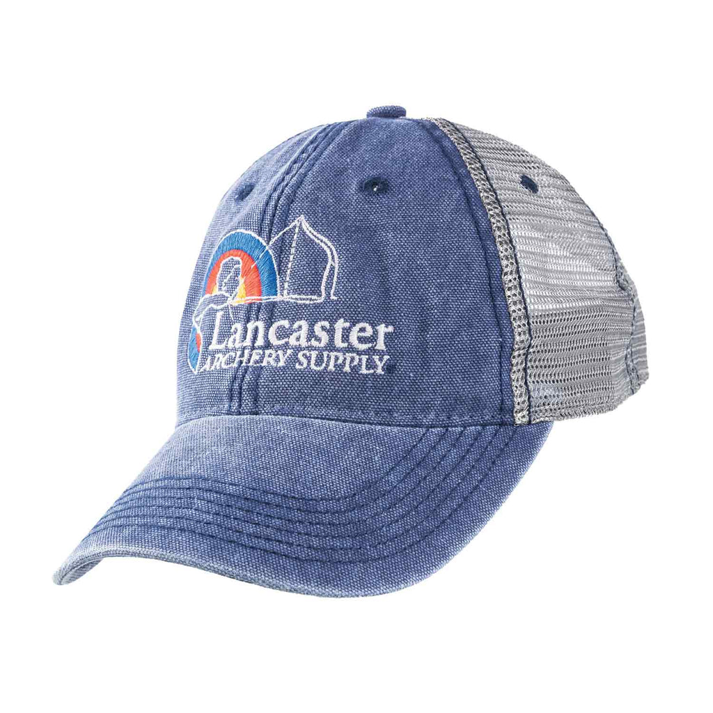 Lancaster Archery Supply Dashboard Trucker Hat (Navy/Grey)