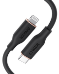 Anker <b>641</b> USB-C to Lightning Cable (Flow, 3 ft Silicone)