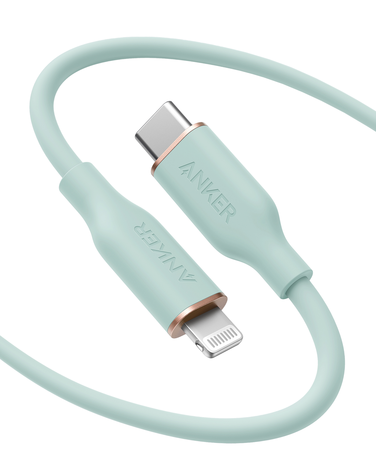 Anker <b>641</b> USB-C to Lightning Cable (Flow, Silicone)