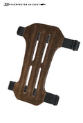 Farmington Archery 7.25" Suede Vented Leather Adjustable Cowhide Armguard