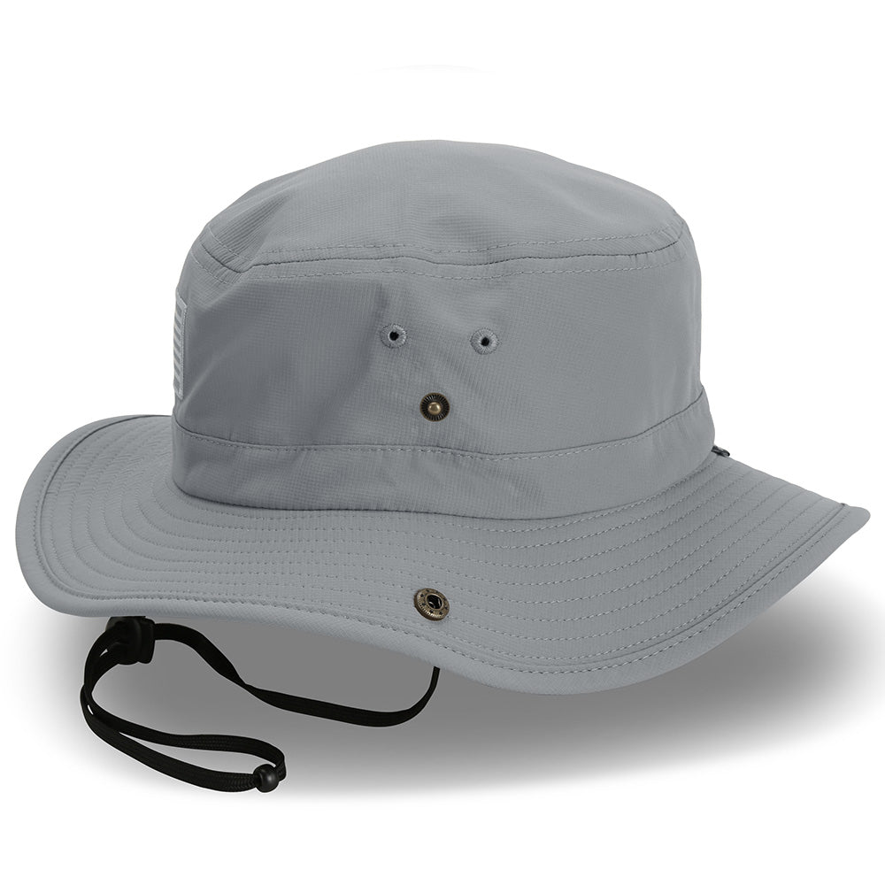Bayou Full Brim American Flag Boonie Hat (Floats)