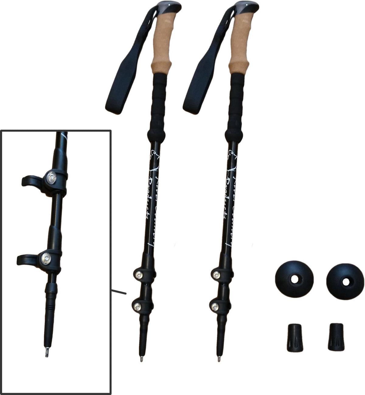 20 percent Carbon Mix Trekking Poles