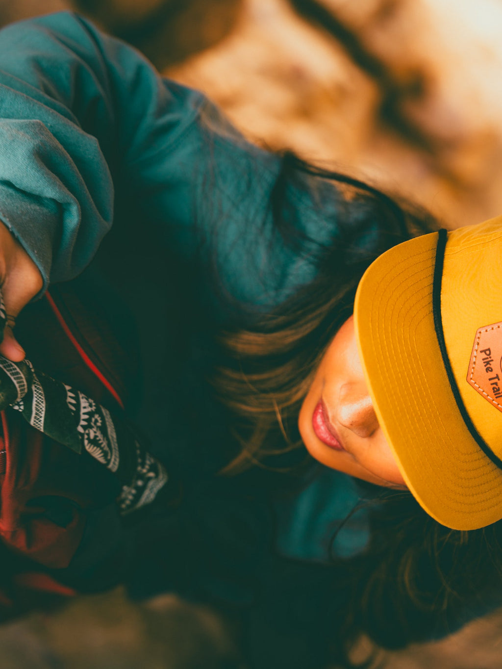 Pike Trail Rawhide Leather Patch Hats