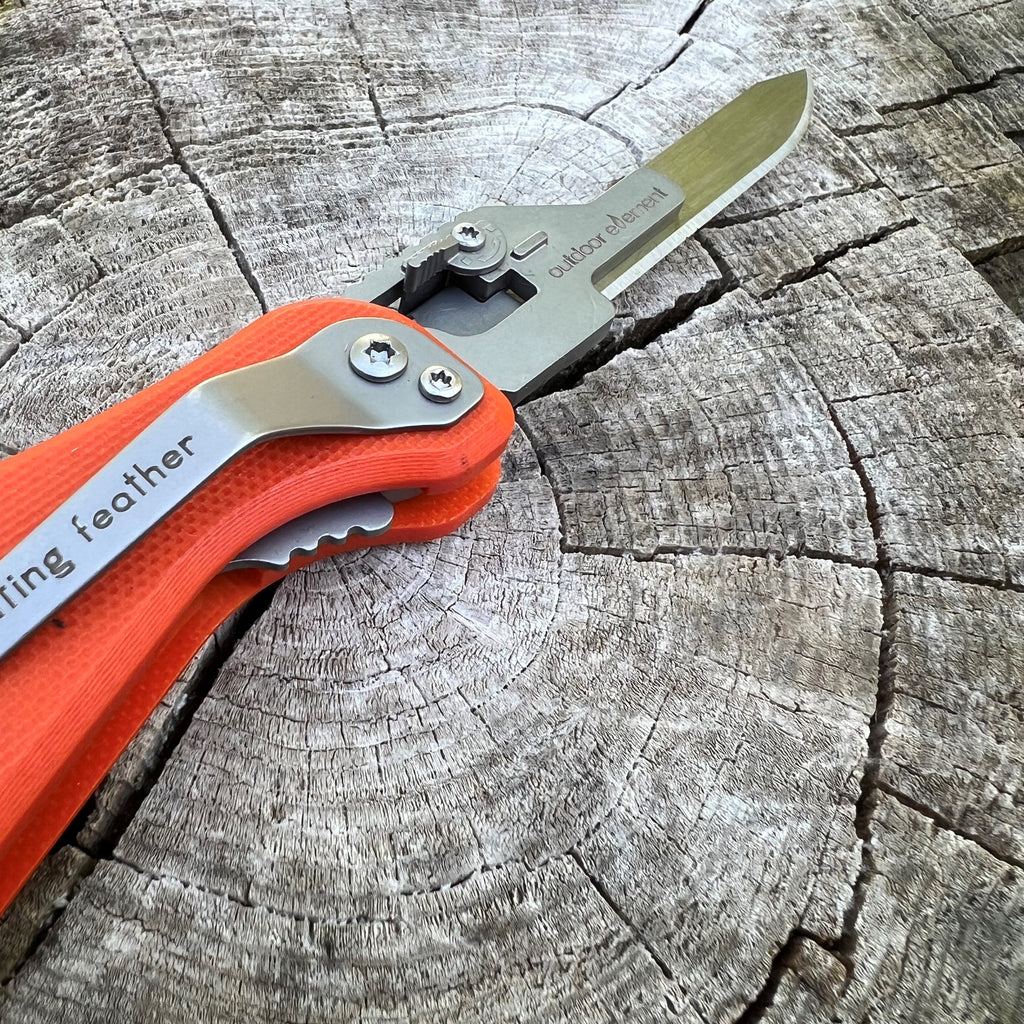 Field Feather - Replaceable Blade Folding Knife