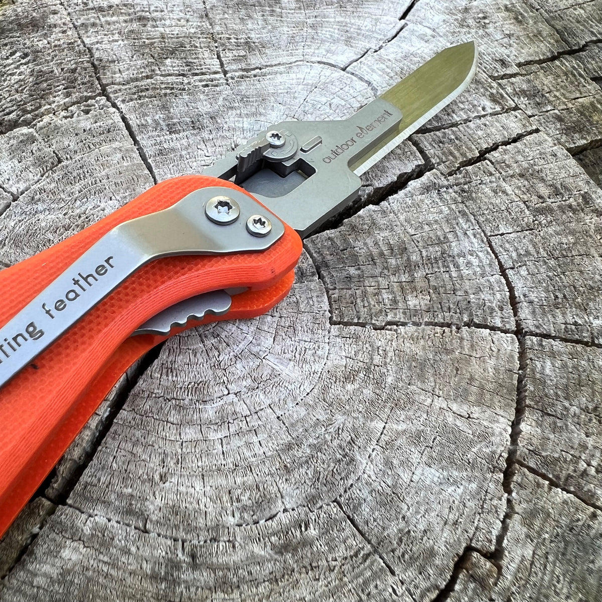 Field Feather - Replaceable Blade Folding Knife