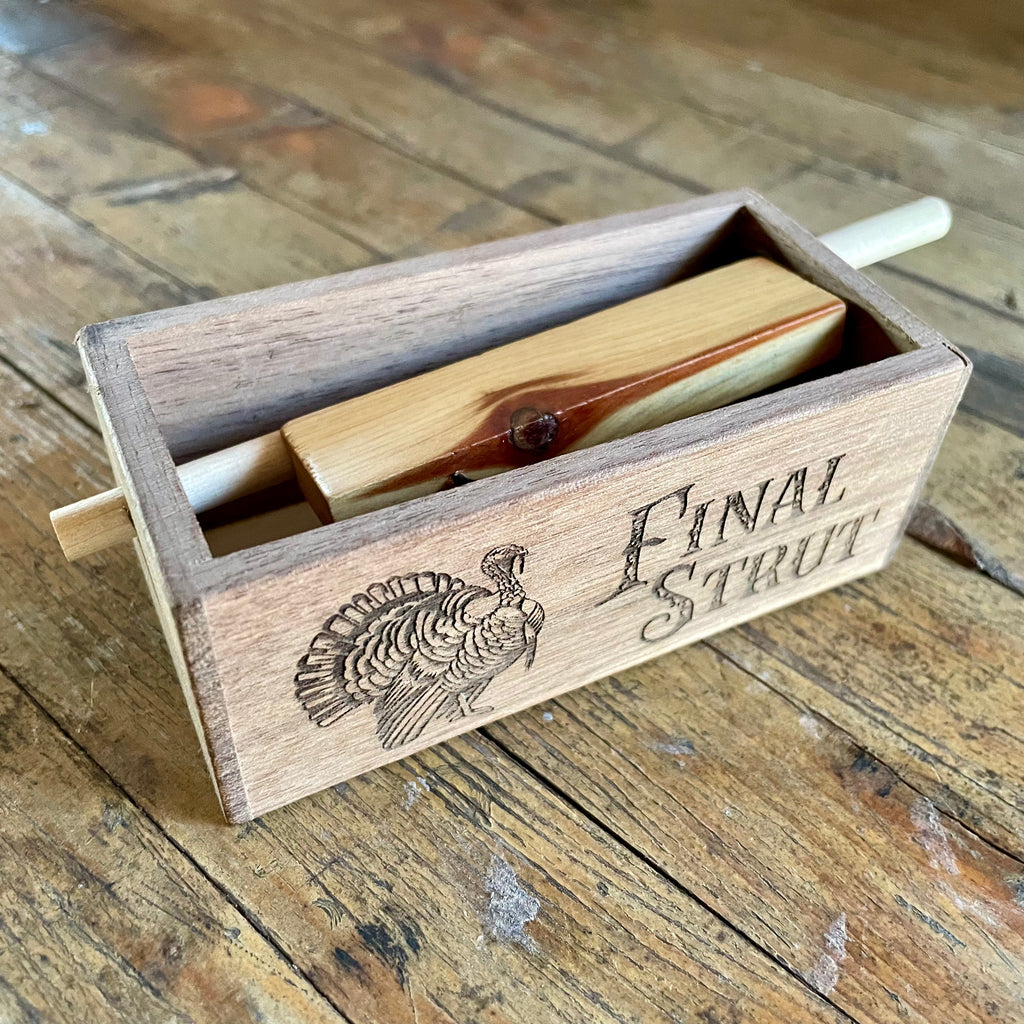 Final Strut Push Button Turkey Call