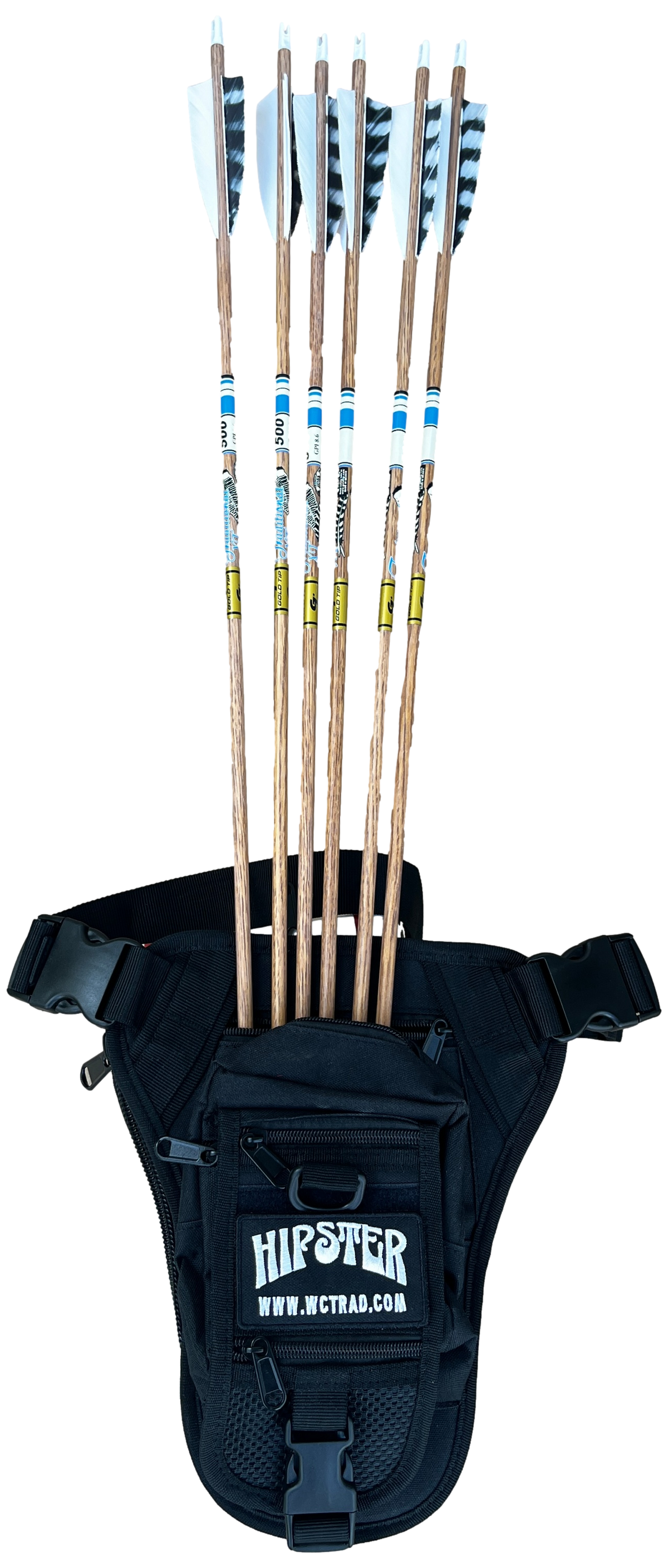 Whiskey City Hipster Side Quiver - Black