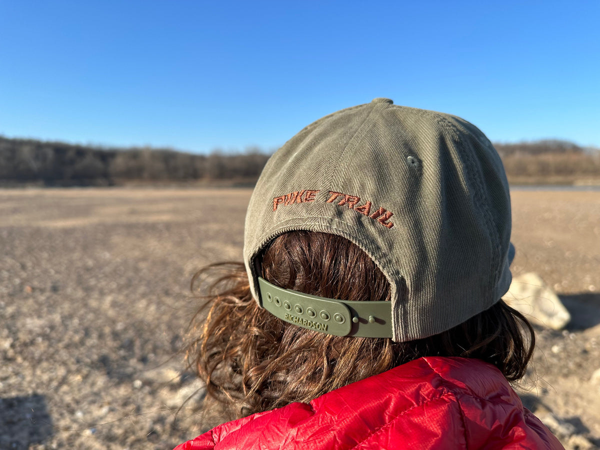 Pike Trail Rawhide Leather Patch Hats