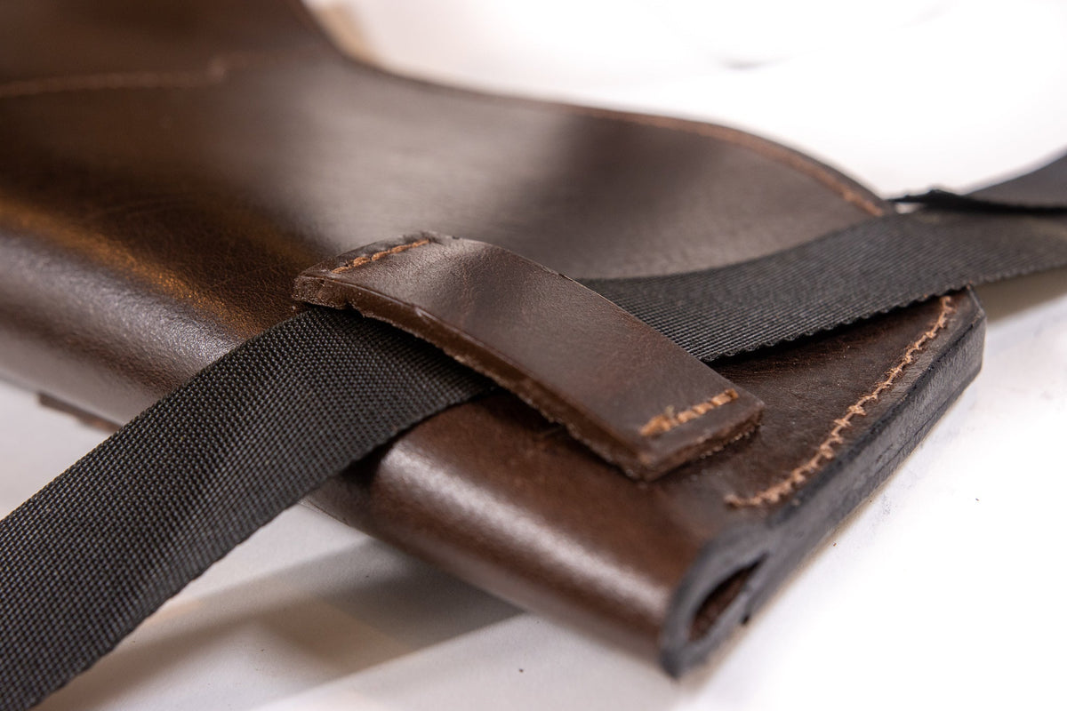 Leather Rear Facing Hip Quiver