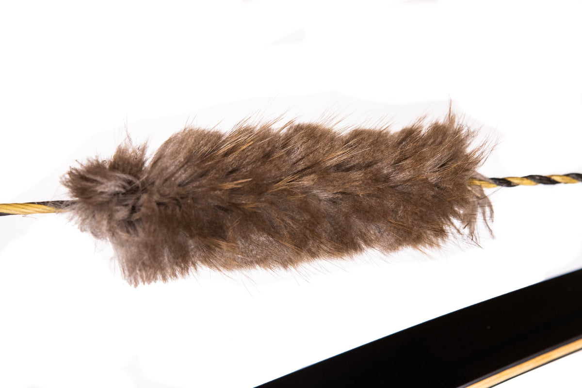 Beaver Fur Bow String Silencers