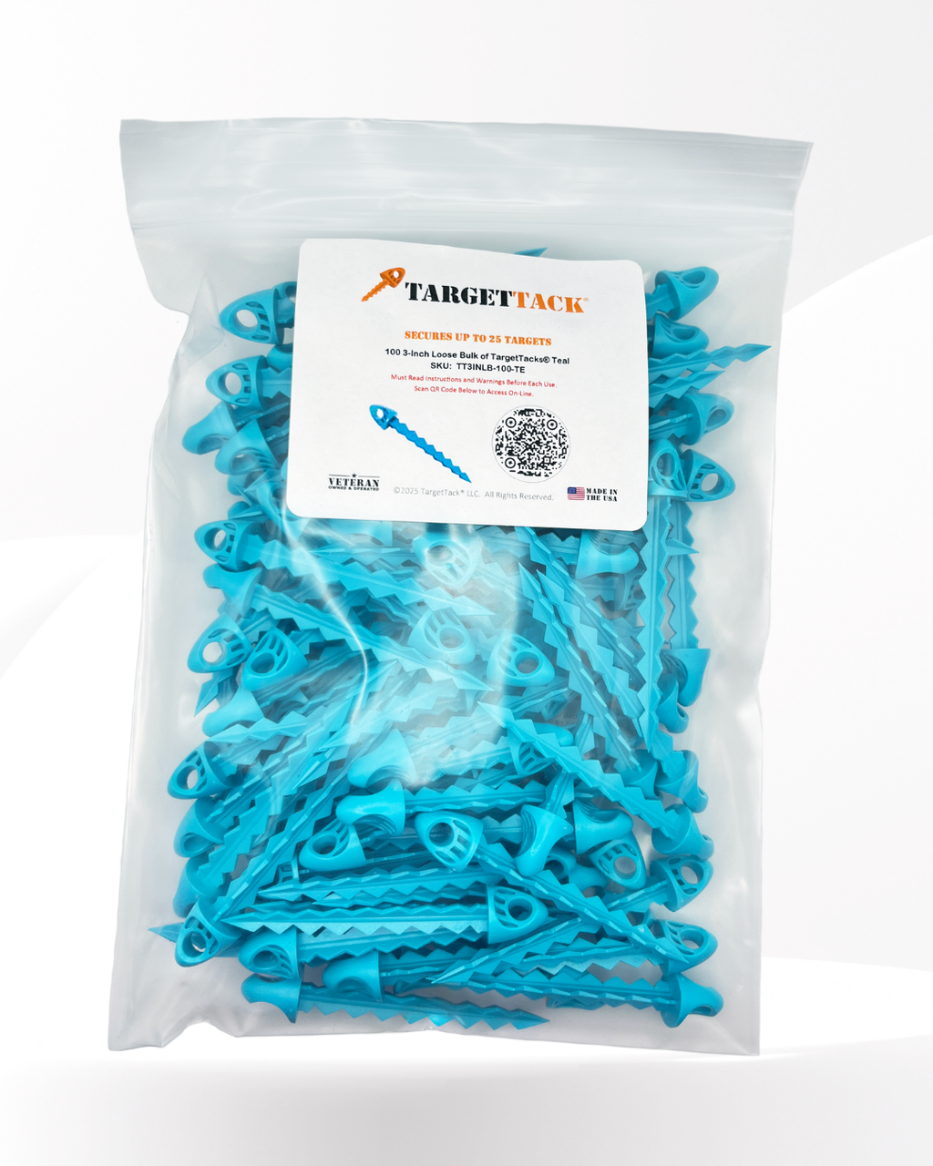 25 3-Inch Loose Bulk of TargetTacks®