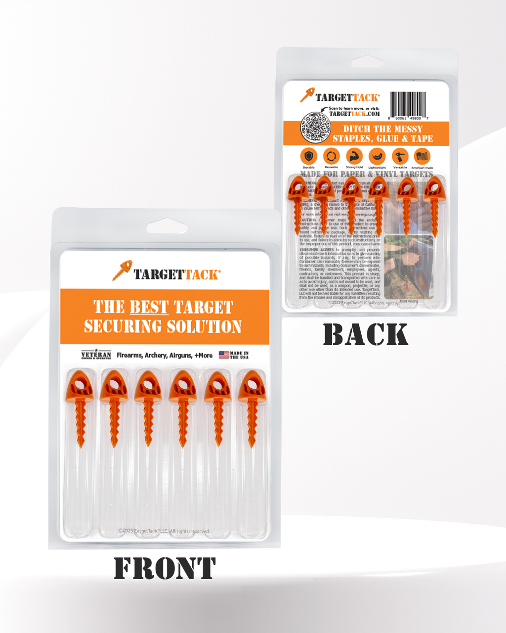 1-Inch 12-Pack of TargetTacks®