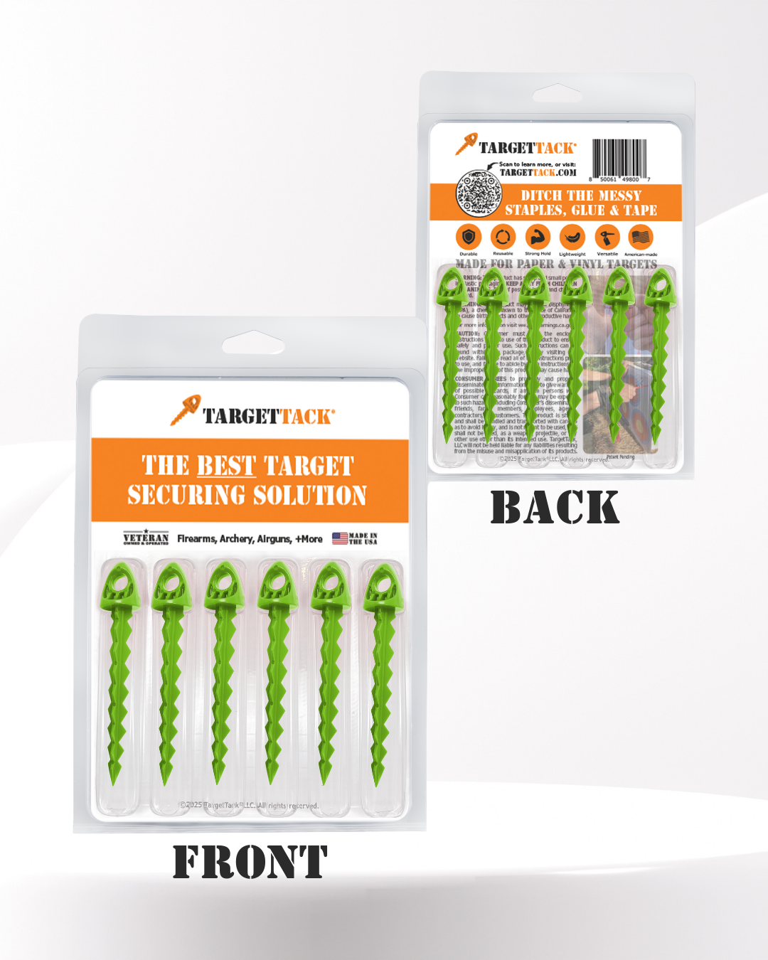 3-Inch 12-Pack of TargetTacks®