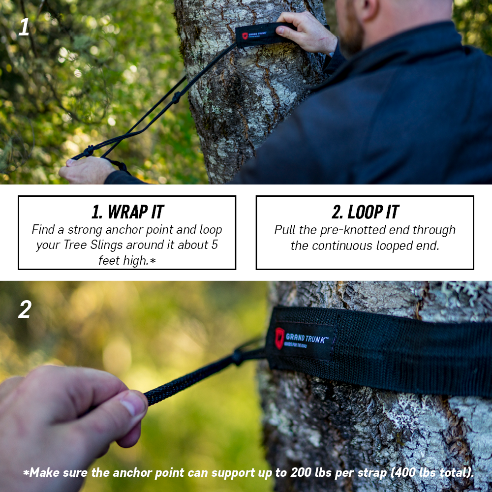 Tree Slings Hammock Hanging Kit