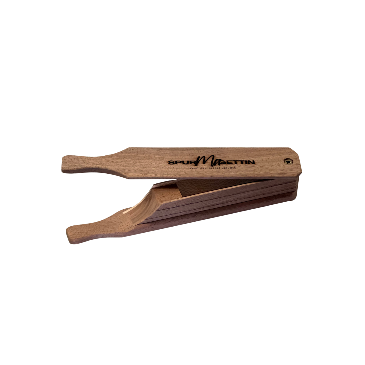Large Double Sided Wooden Box Call