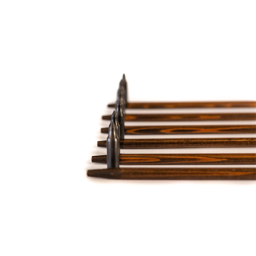 Wood Arrows Made in the USA - 6 Pack