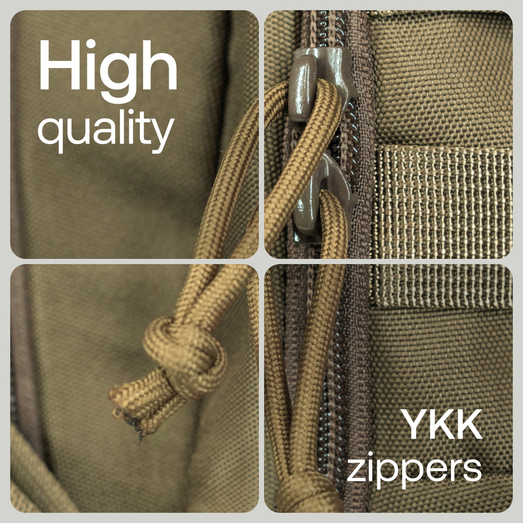 Huntex 40L Tactical Backpack in Khaki