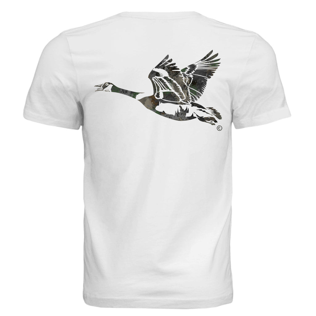 Timber Splash Burst Camo Goose T-Shirt