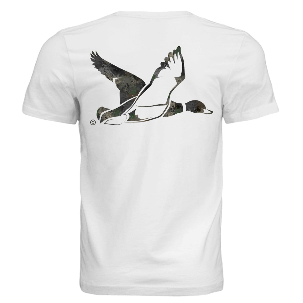 Timber Splash Burst Camo Duck T-Shirt