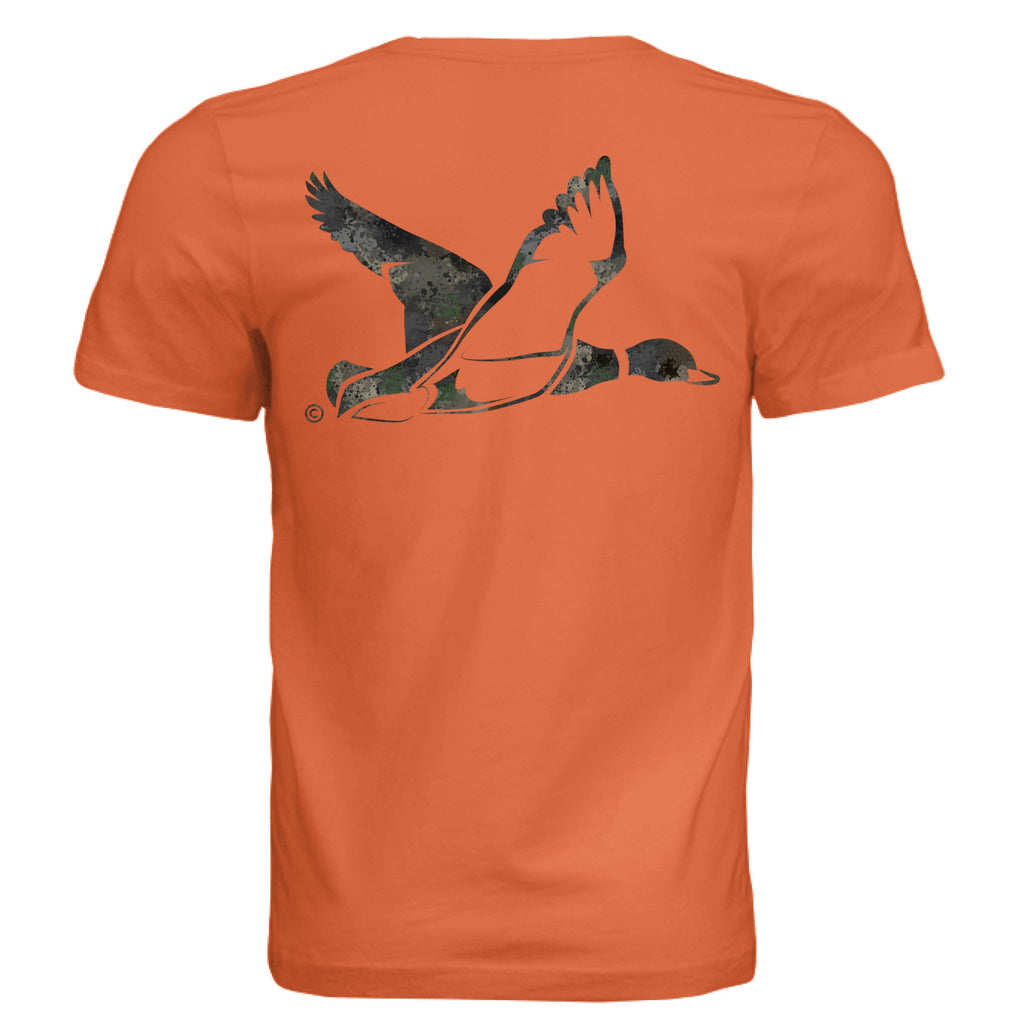 Timber Splash Burst Camo Duck T-Shirt