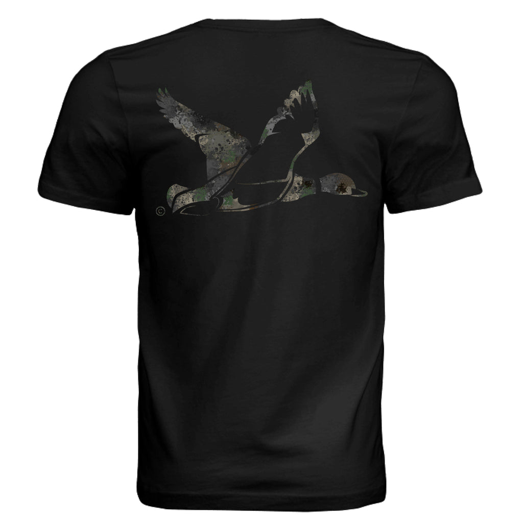 Timber Splash Burst Camo Duck T-Shirt