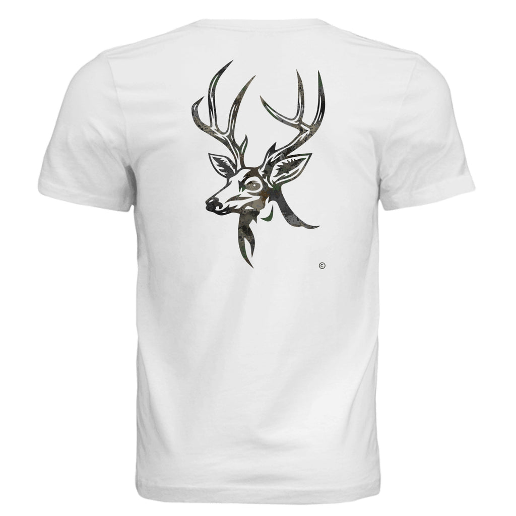 Timber Splash Burst Camo Buck T-Shirt
