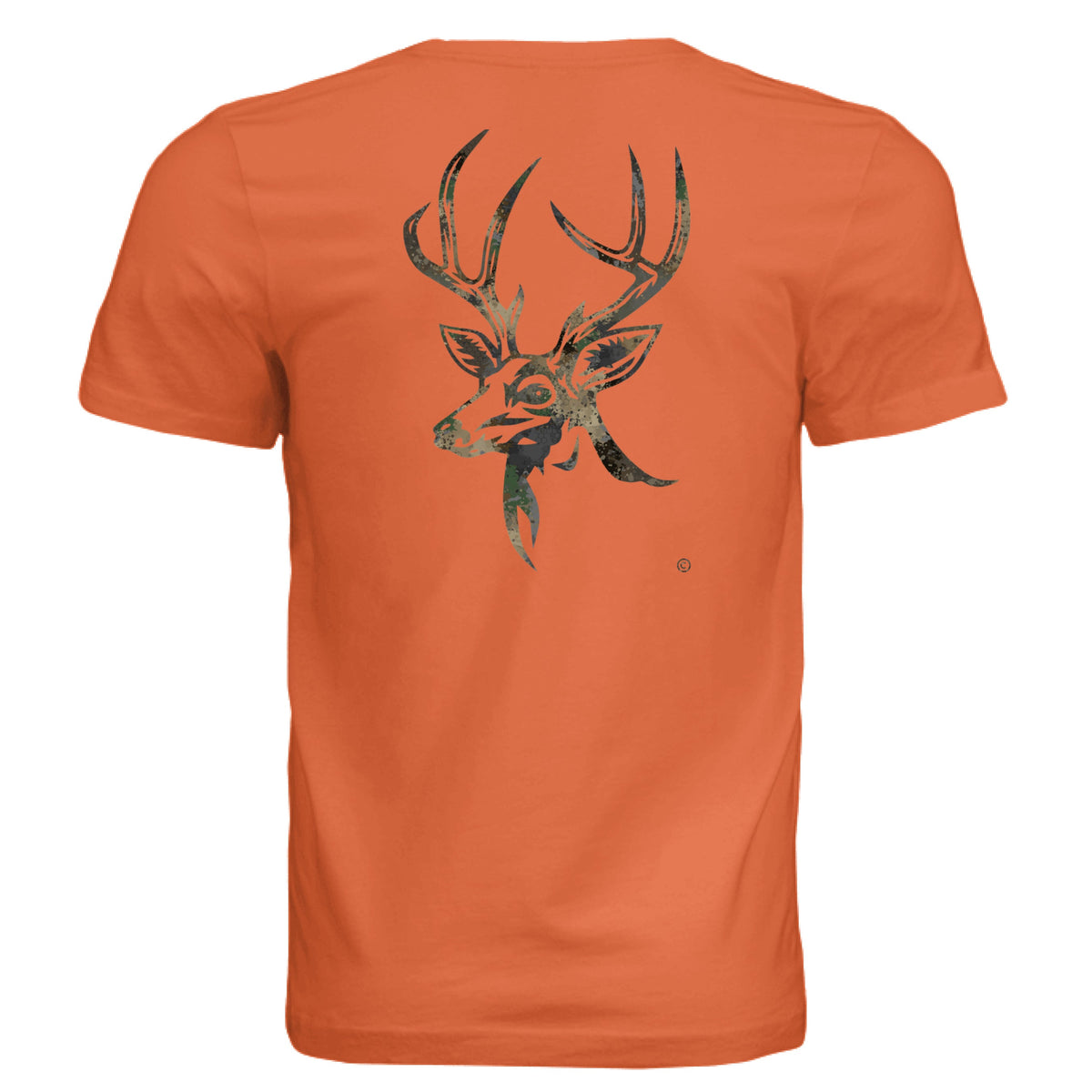 Forest Splash Burst Camo Buck T-Shirt