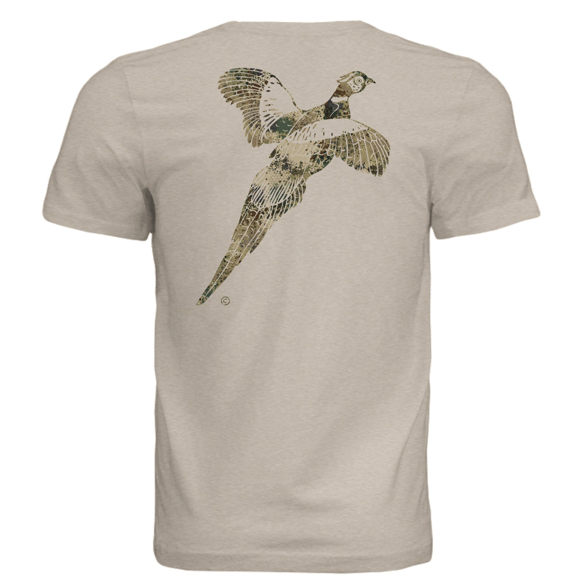 Upland Splash Burst Camo Pheasant T-Shirt