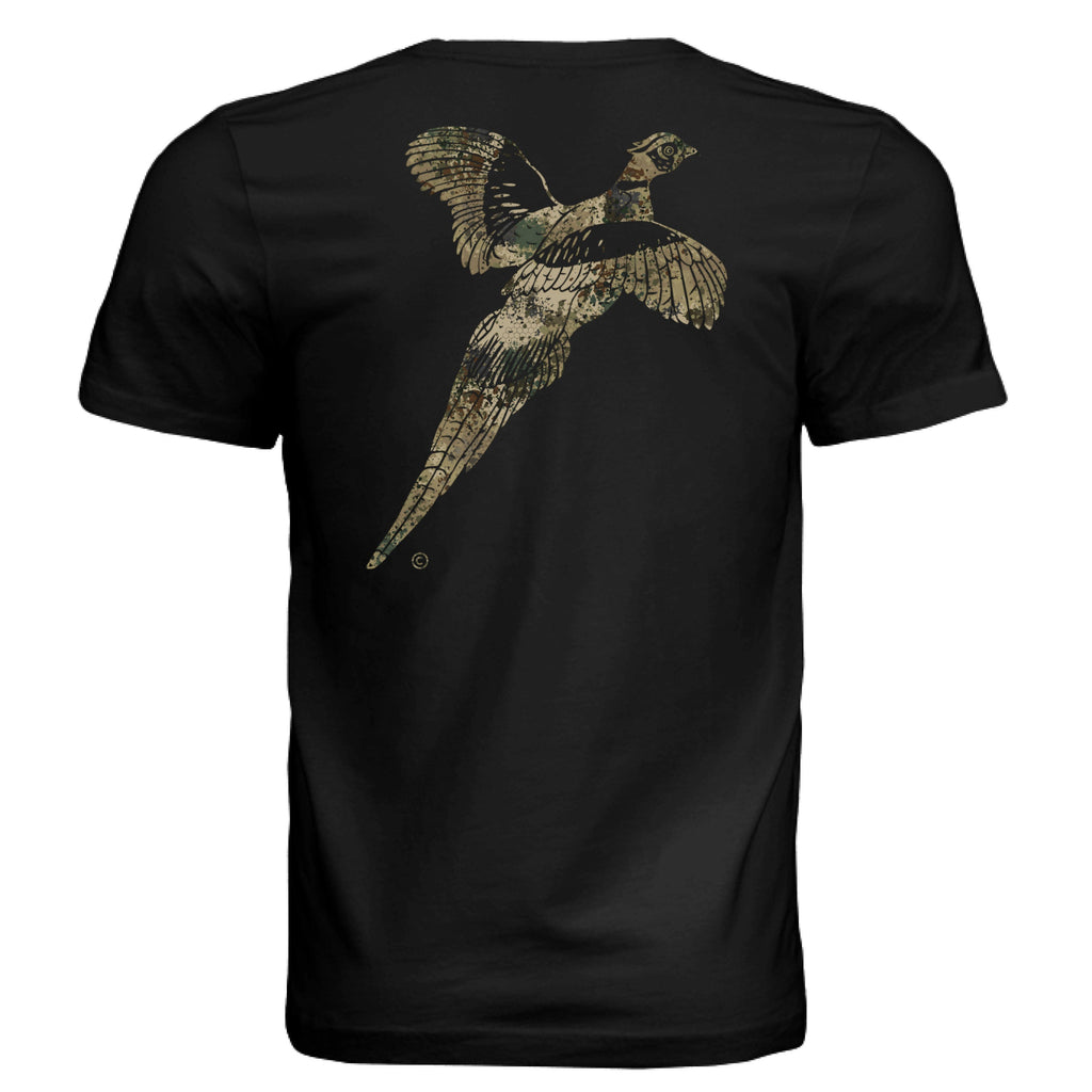 Upland Splash Burst Camo Pheasant T-Shirt