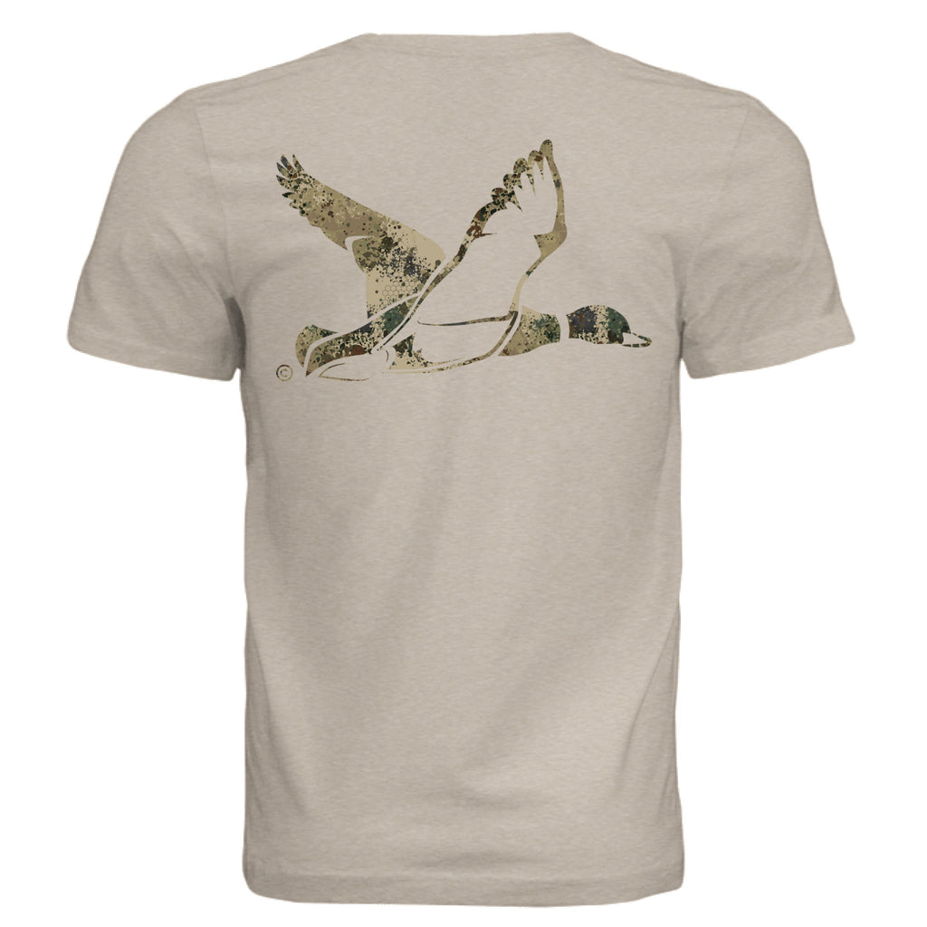 Upland Splash Burst Camo Duck T-Shirt