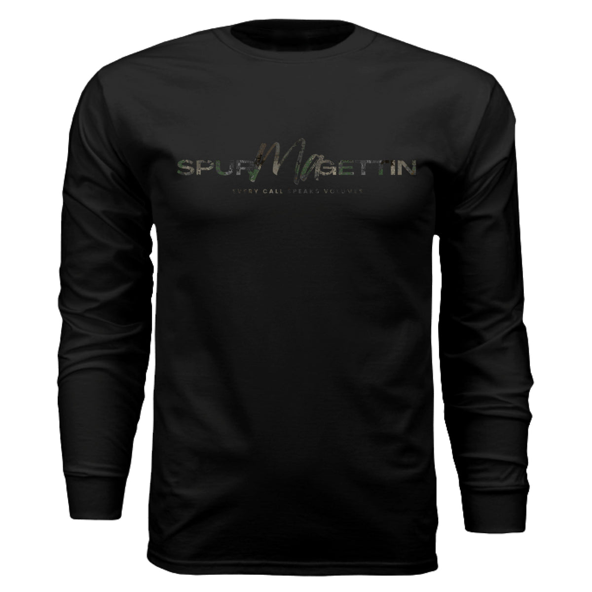 Timber Splash Burst Camo Elk Long Sleeve T-Shirt
