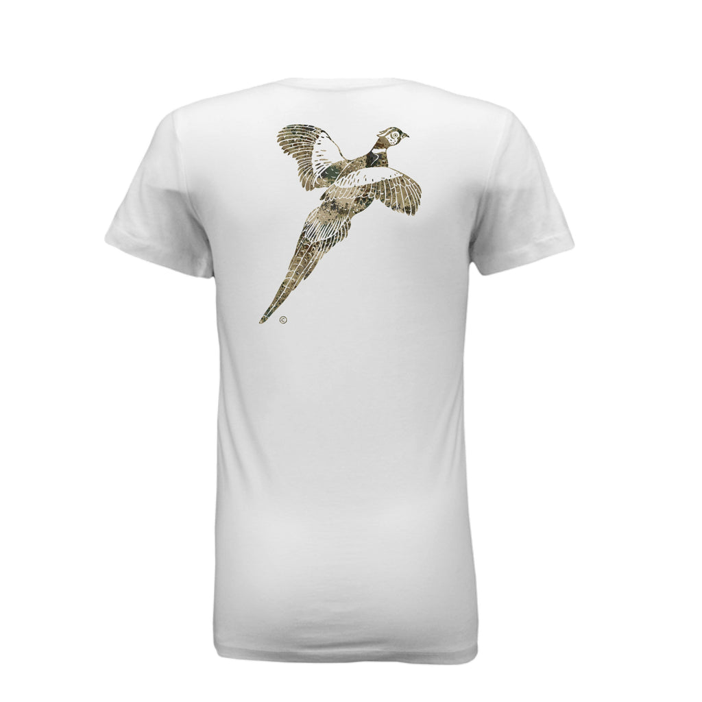Women’s Upland Splash Burst Camo Pheasant T-Shirt