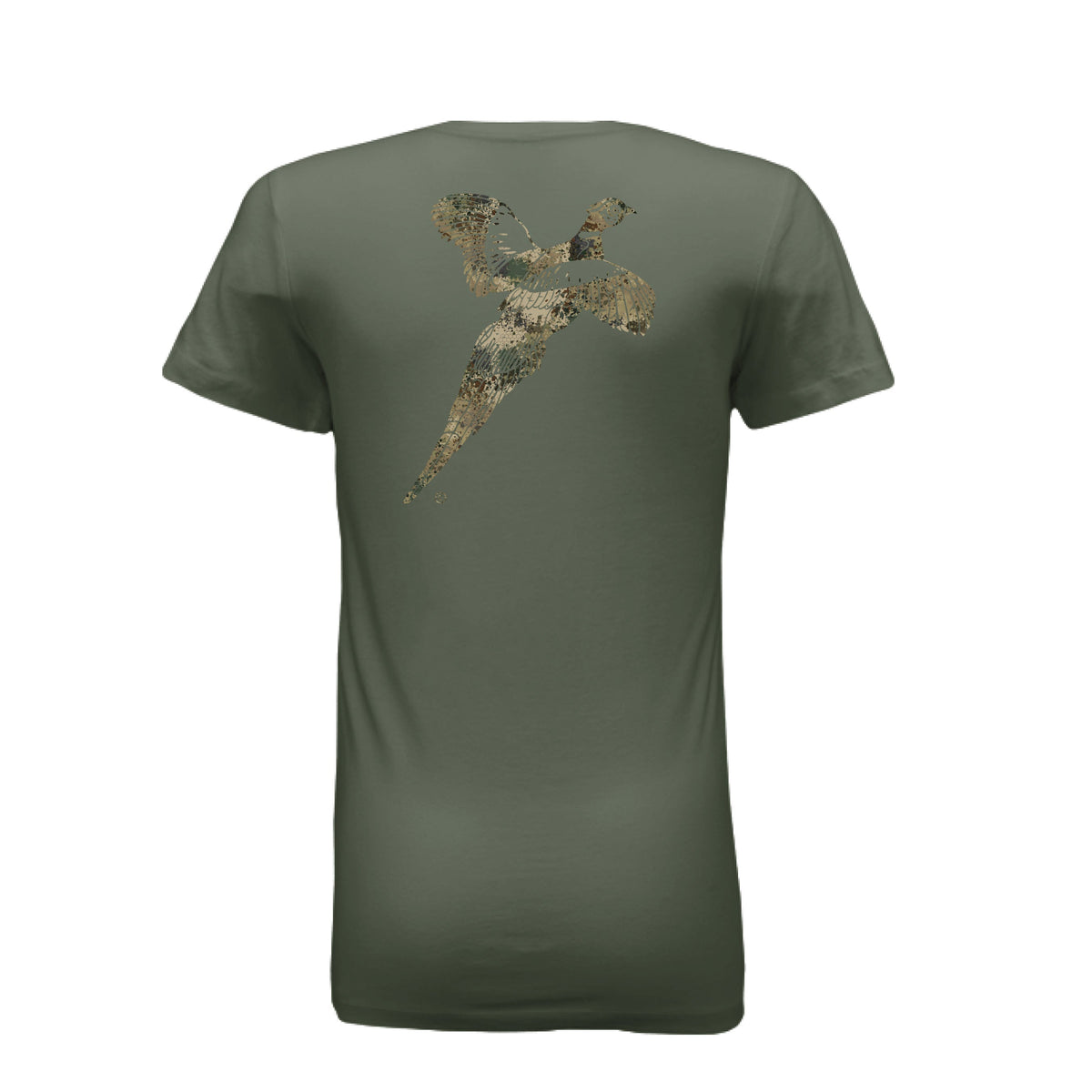Women’s Upland Splash Burst Camo Pheasant T-Shirt