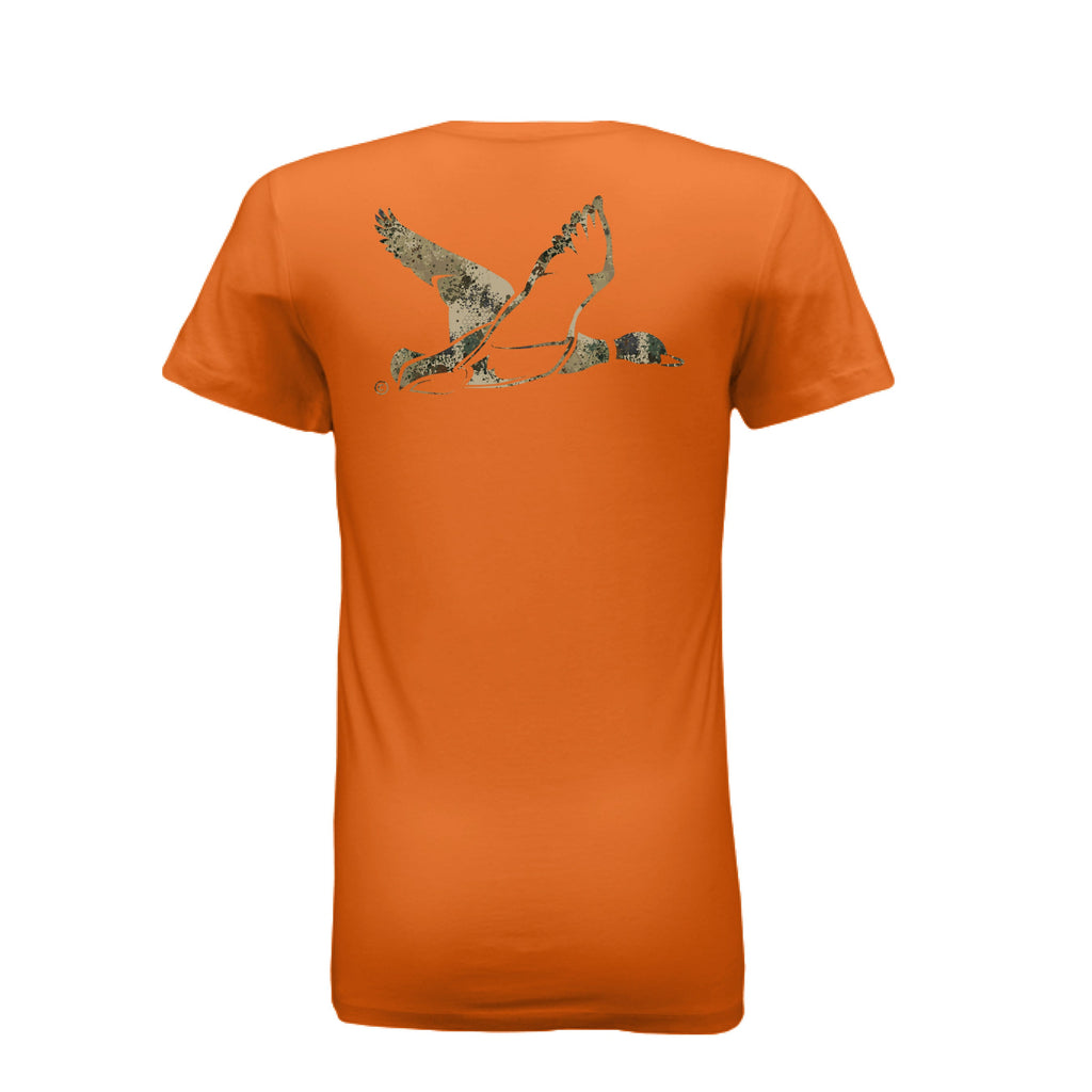 Women’s Upland Splash Burst Camo Duck T-Shirt