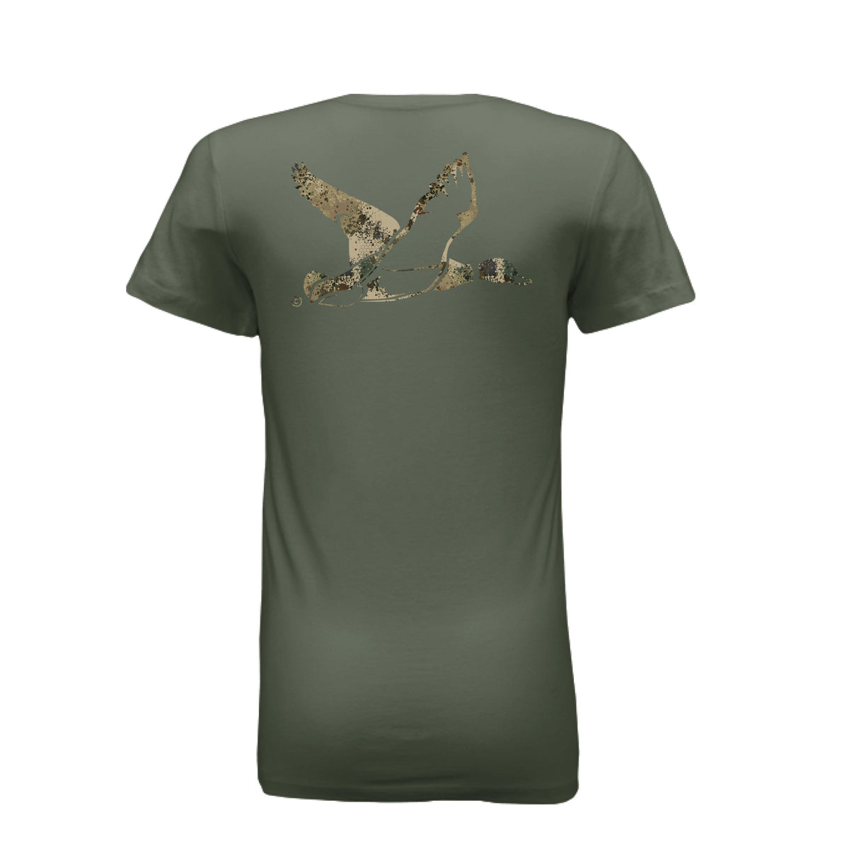 Women’s Upland Splash Burst Camo Duck T-Shirt