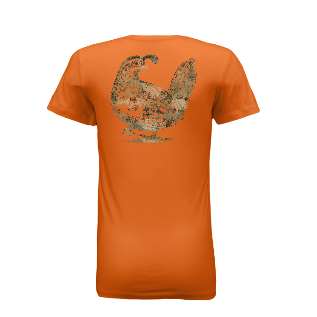 Women’s Upland Splash Burst California Quail T-Shirt