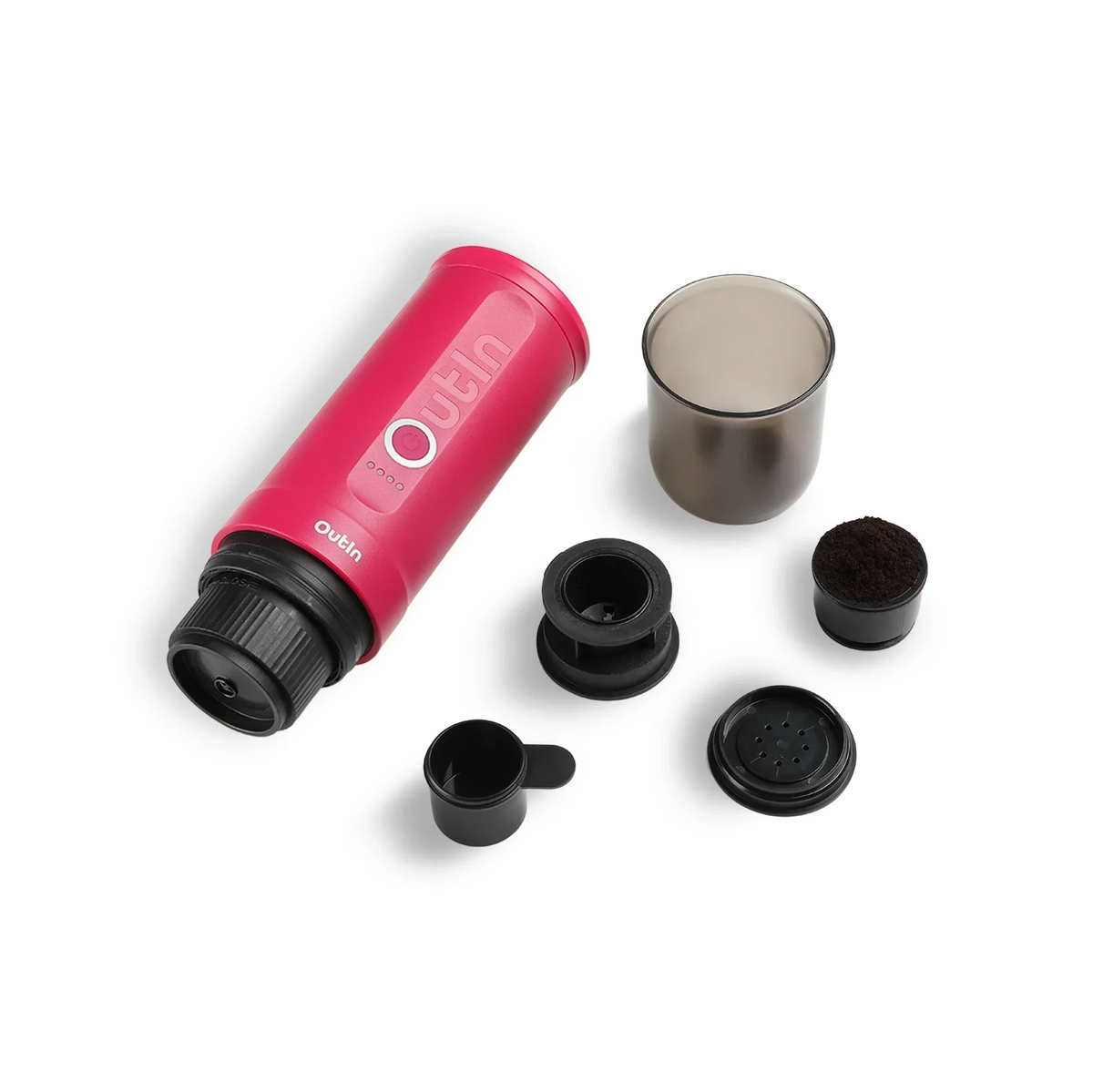 Nano Portable Espresso Machine (Fuchsia Pink)
